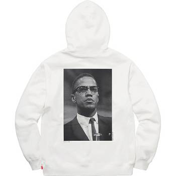 Sudadera Con Capucha Supreme Malcolm X For Blancas | Supreme 119EX